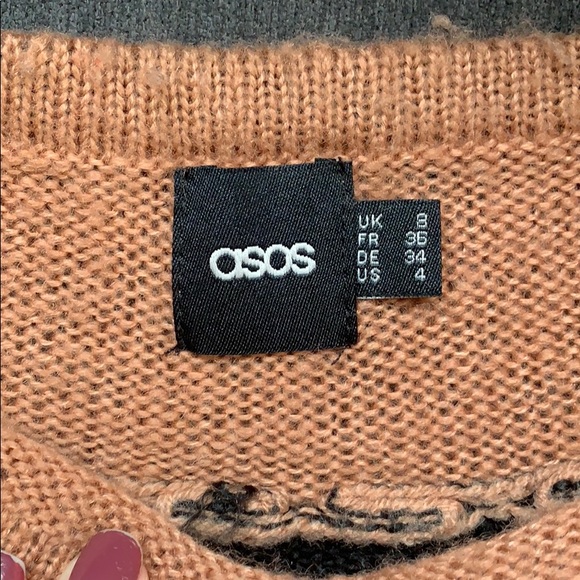 ASOS Aztec Print Skater Skirt - Picture 1 of 3